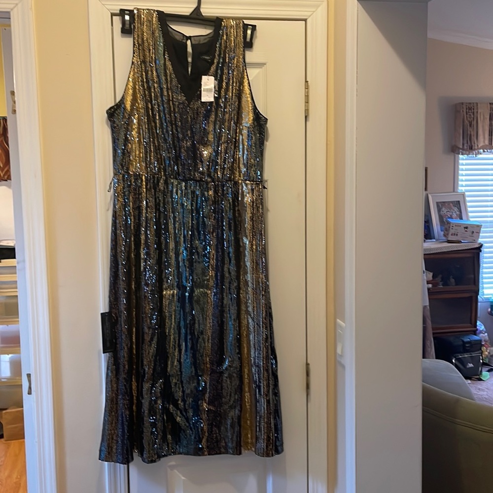 NWT lane Bryant sleeveless party dress